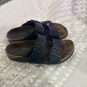 Black Birkenstock Arizona Sandals